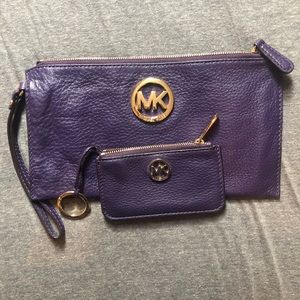 MICHAEL KORS WRISTLET AND COIN PURSE